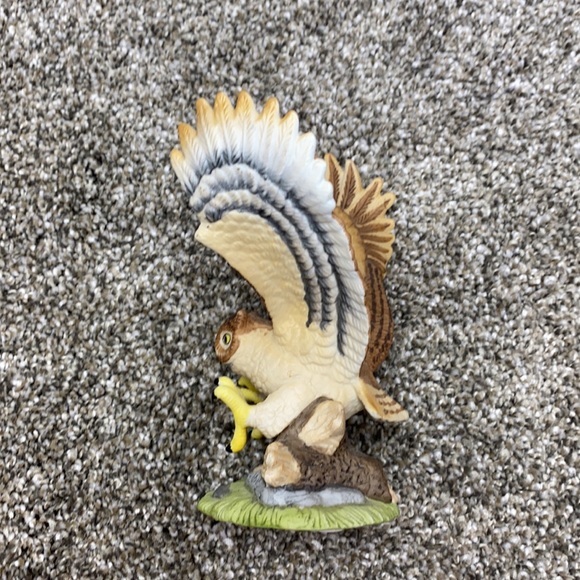 VINTAGE OWL ROYAL HERITAGE COLLECTION PORCELAIN FIGURINE SCULPTURE GREAT HORNED - Picture 10 of 11